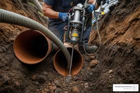 Sewer pipe repair sleeve installation, Ventura CA 93003