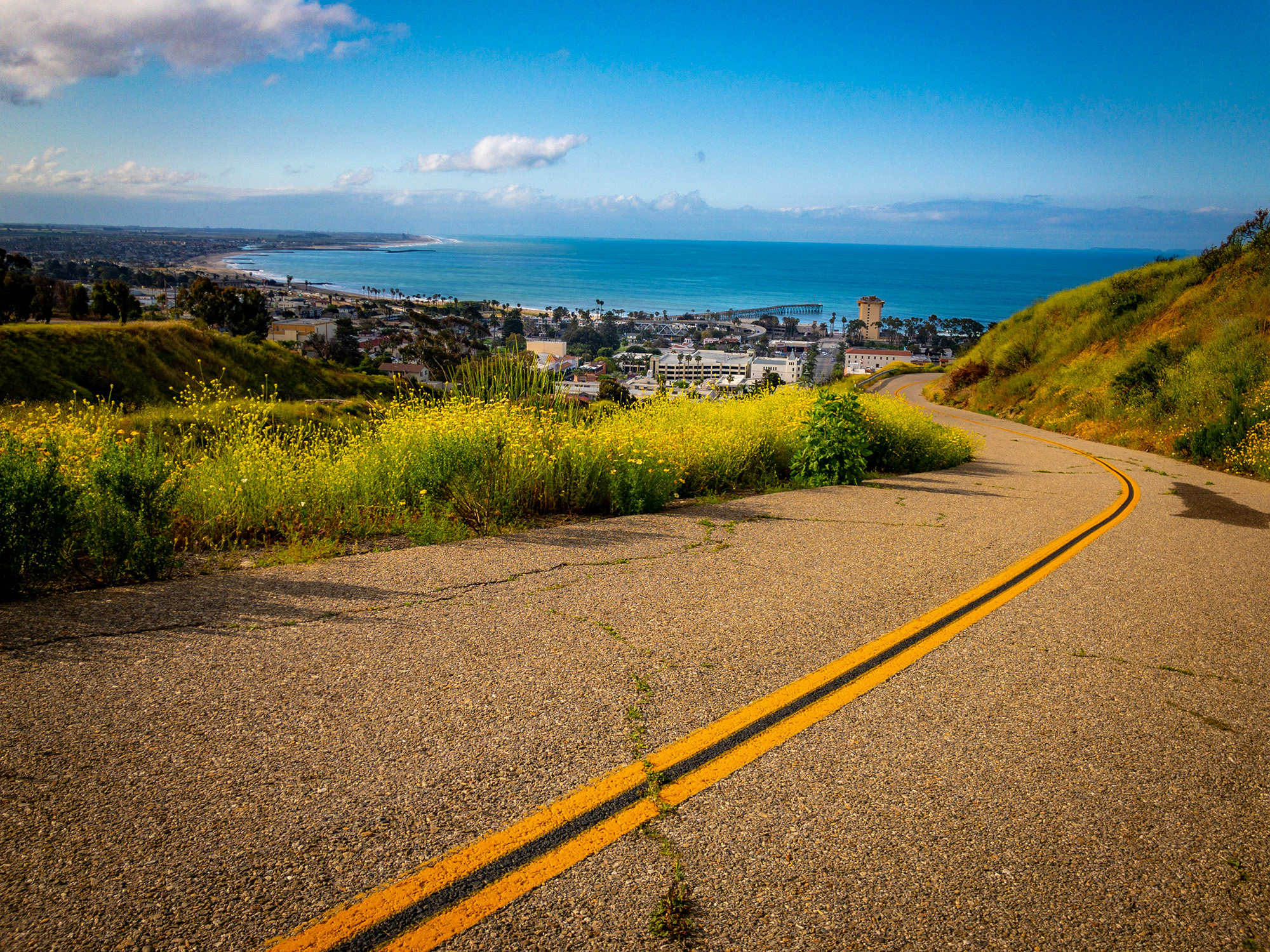 Ventura County California landscape, hard water region served by Coastline Plumbing